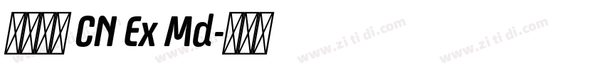 有愛圓體 CN Ex Md字体转换